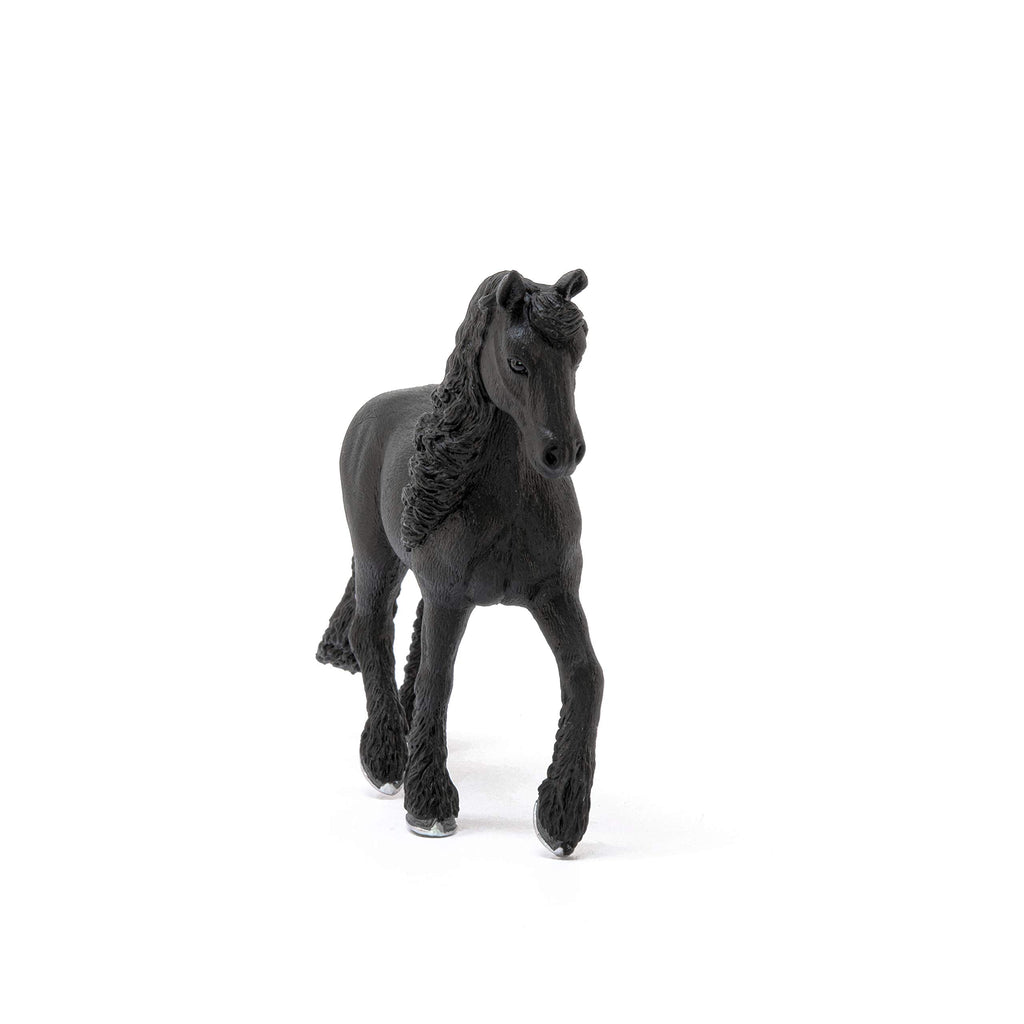 Schleich Horse Club Frisian Mare Toy Figurine – Detailed Braided Mane & Realistic Design, Imaginative Play for Kids Ages 5+