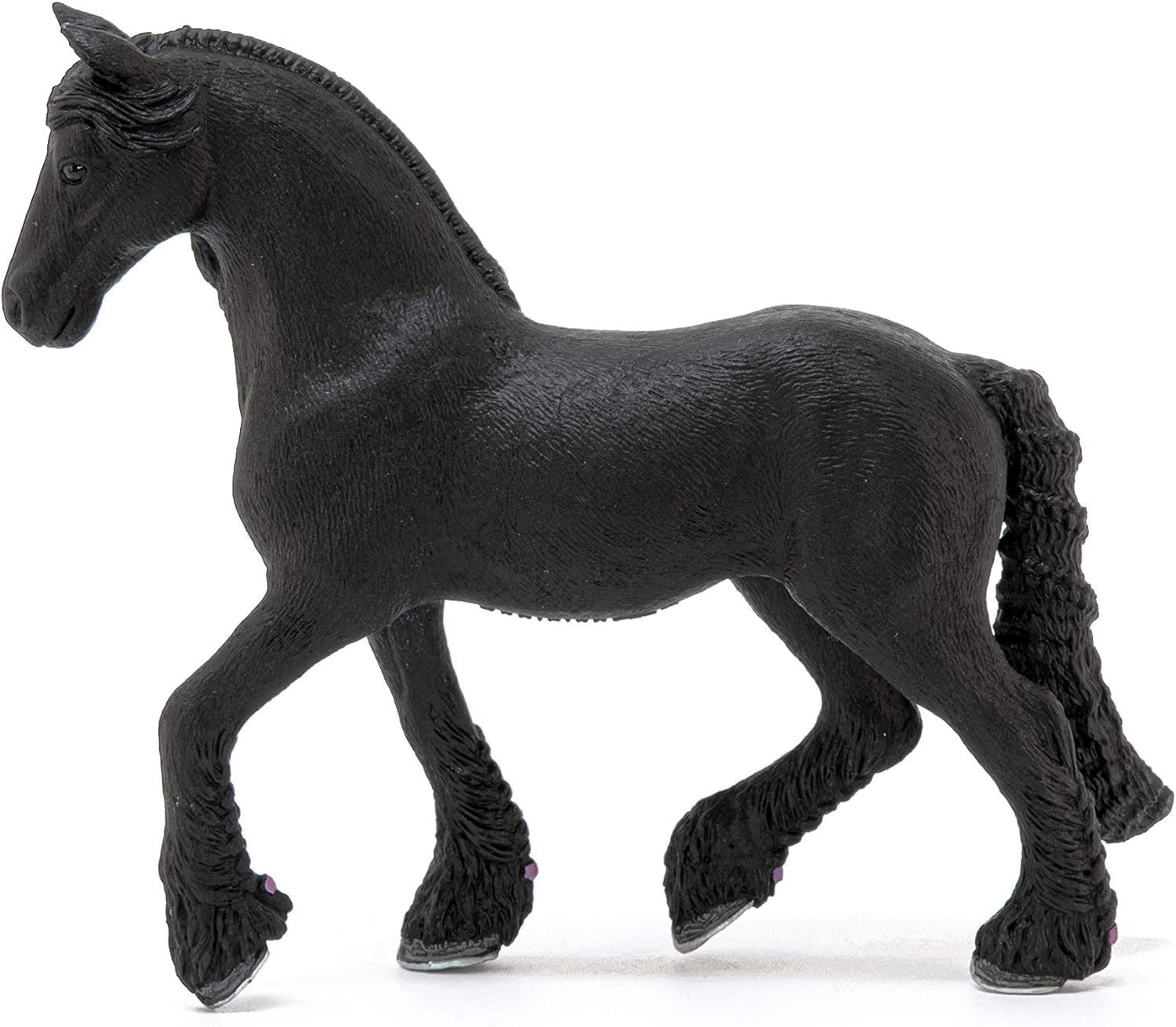 Schleich Horse Club Frisian Mare Toy Figurine – Detailed Braided Mane & Realistic Design, Imaginative Play for Kids Ages 5+