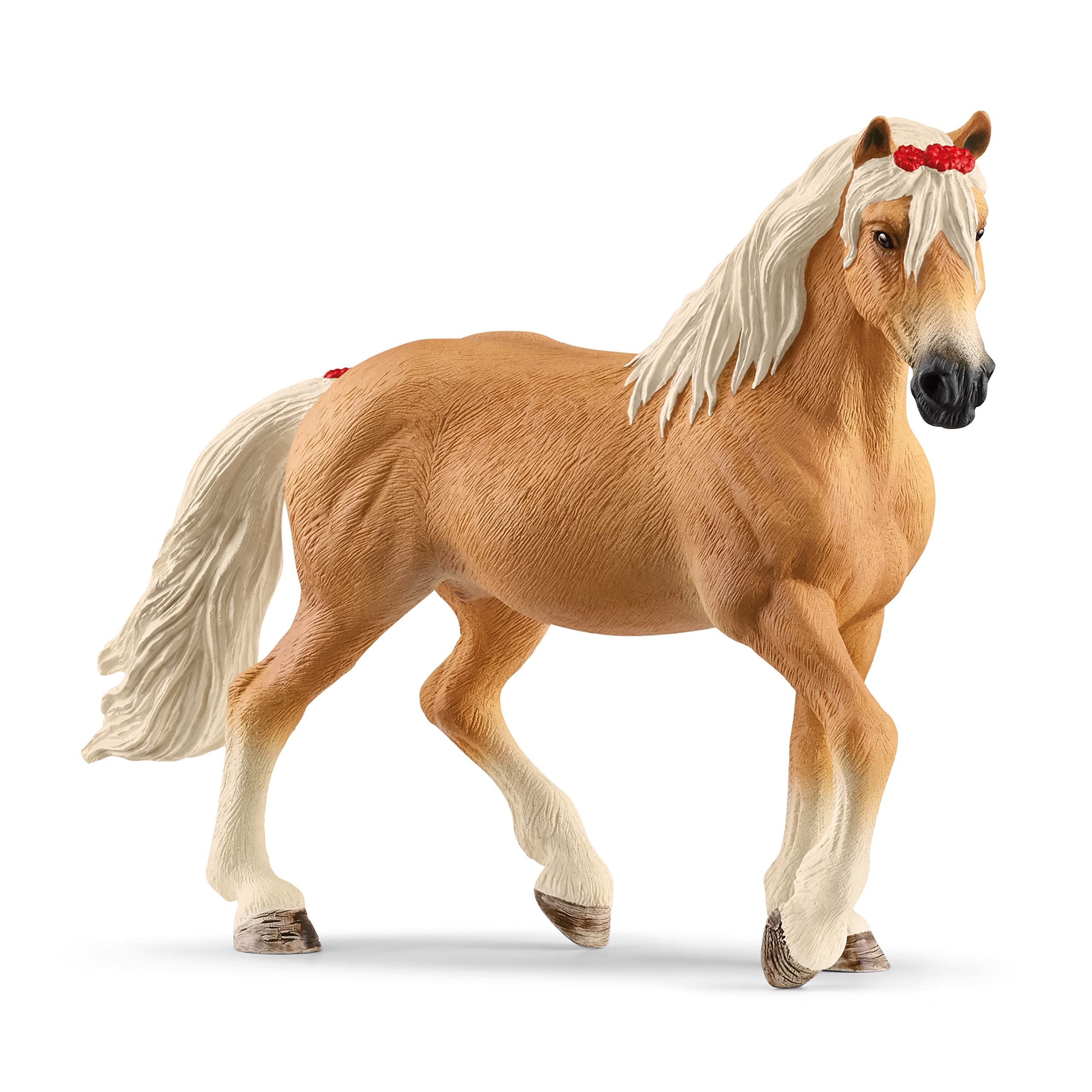 Schleich Horse Club Haflinger Mare Figurine – Detailed Horse Toy for Ages 5+