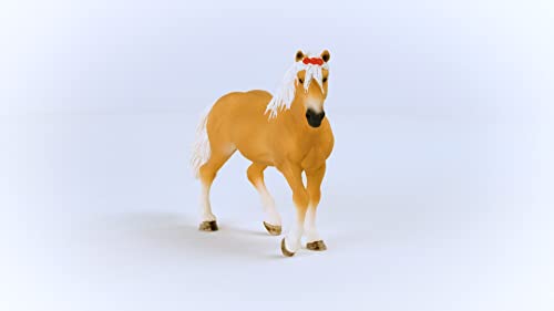 Schleich Horse Club Haflinger Mare Figurine – Detailed Horse Toy for Ages 5+
