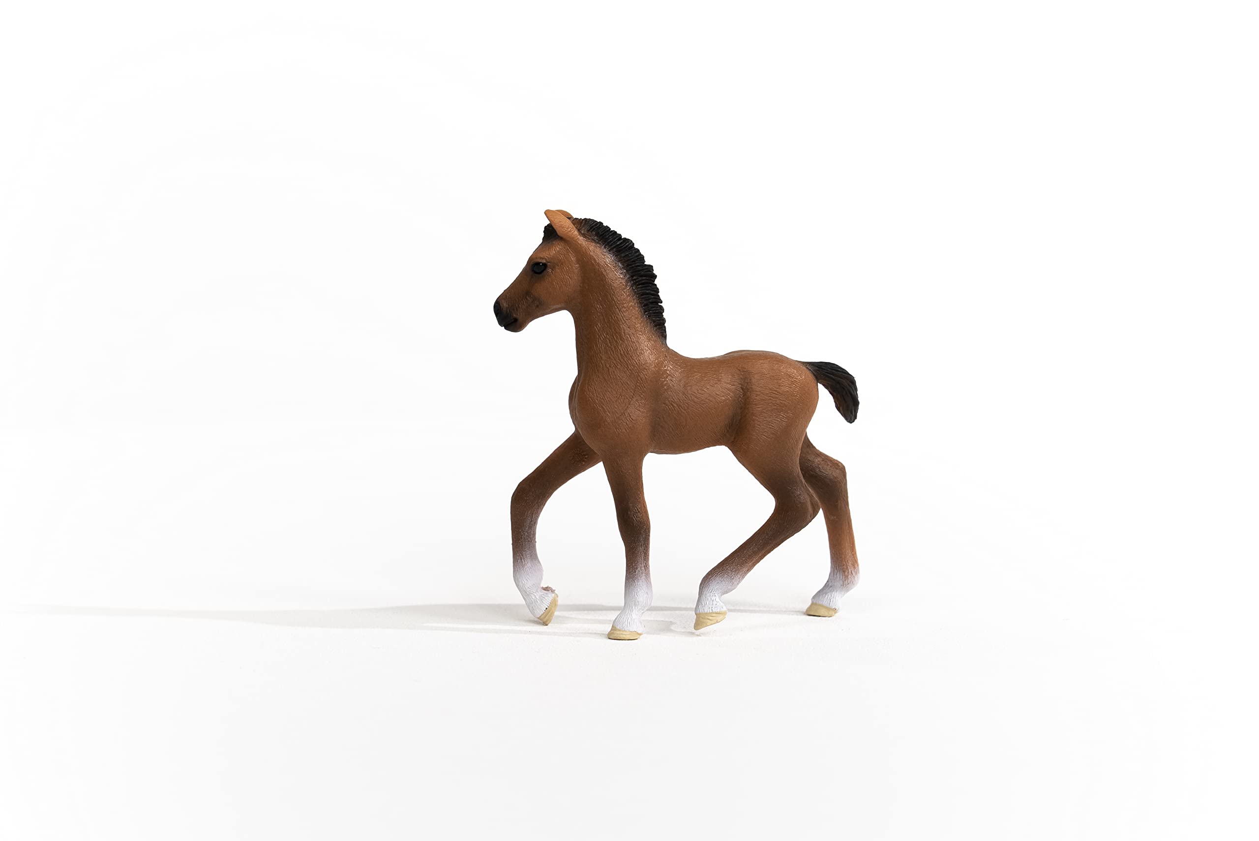 Schleich Horse Club Oldenburg Foal Figurine – Realistic Baby Horse Toy for Kids Ages 5+