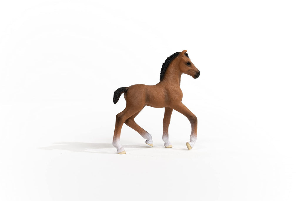 Schleich Horse Club Oldenburg Foal Figurine – Realistic Baby Horse Toy for Kids Ages 5+