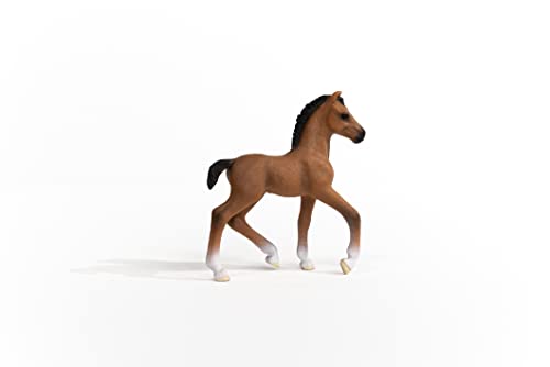 Schleich Horse Club Oldenburg Foal Figurine – Realistic Baby Horse Toy for Kids Ages 5+
