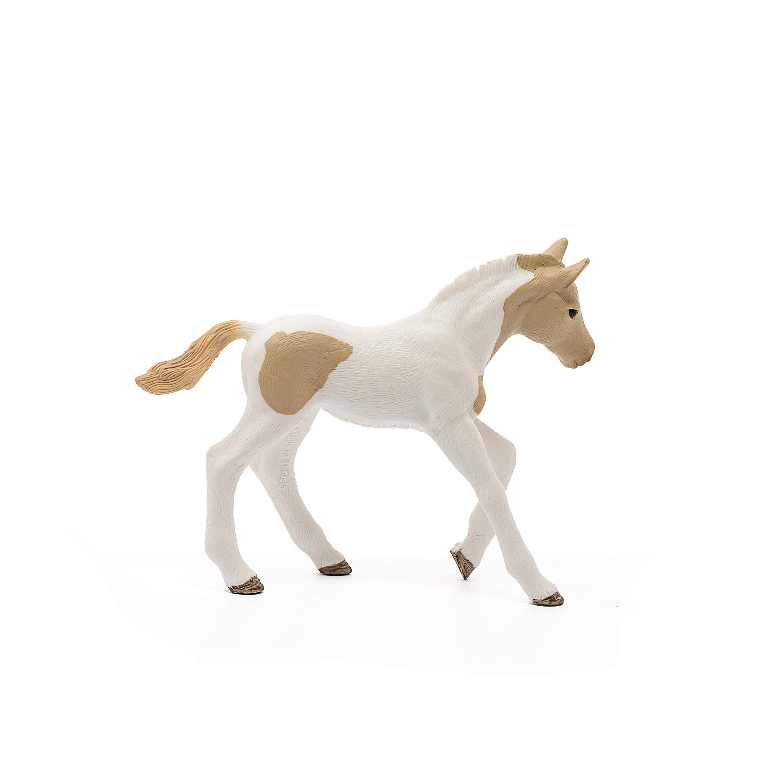 Schleich Horse Club Paint Horse Foal – Realistic Spotted Horse Toy for Ages 5+