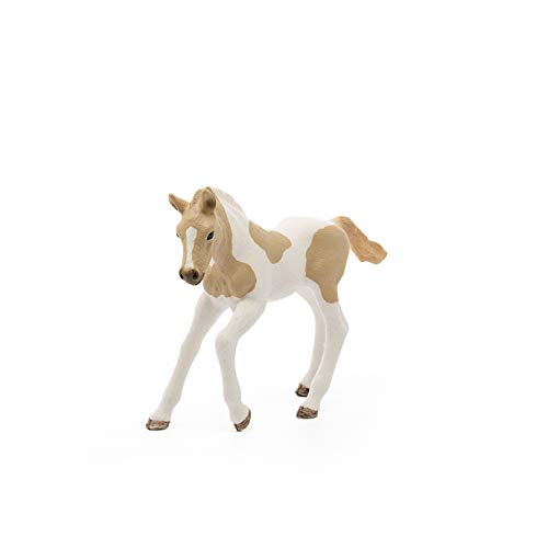 Schleich Horse Club Paint Horse Foal – Realistic Spotted Horse Toy for Ages 5+