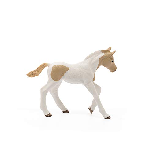 Schleich Horse Club Paint Horse Foal – Realistic Spotted Horse Toy for Ages 5+