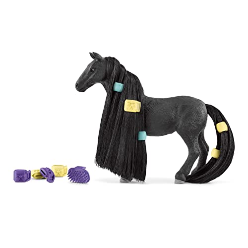 Schleich Horse Club Sofia's Beauties Criollo Definitivo Mare 14-Piece Playset with Brushable Hair and Grooming Accessories