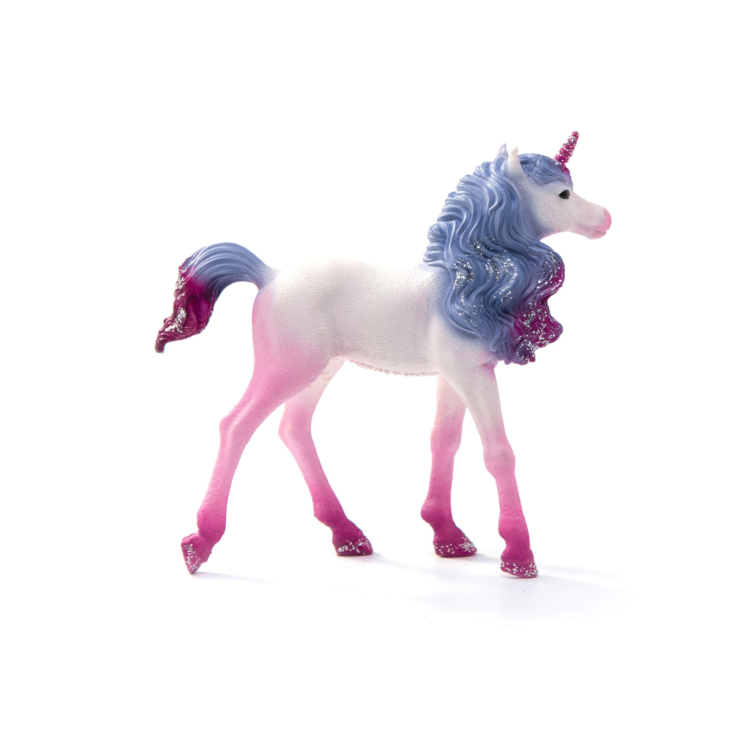 Schleich Mandala Unicorn Foal – Pink and Purple Unicorn Toy Figurine for Kids Ages 5+
