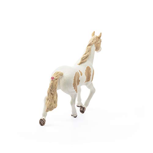 Schleich Paint Horse Mare Figurine – Realistic Spotted Mare Toy for Kids Ages 5+
