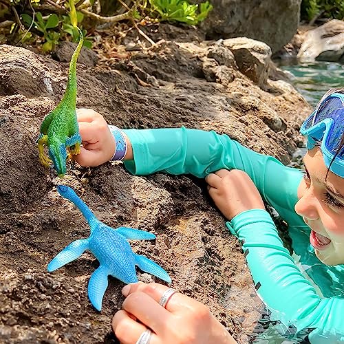 Schleich Plesiosaurus Figurine with Bendable Neck – Realistic Dinosaur Toy for Kids Ages 4+
