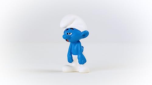 Schleich Smurfs Dimwitty Smurf Figure - Retro Collectible Toy Figurine