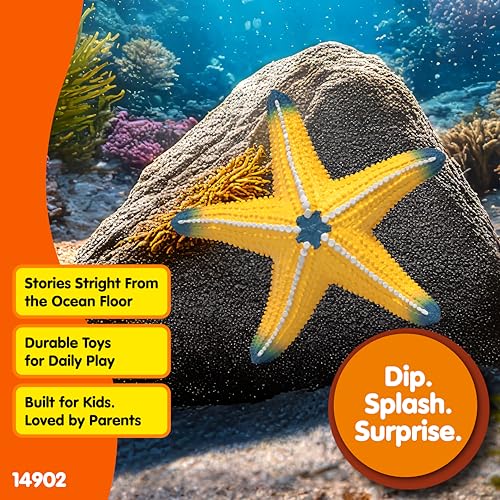 Schleich Starfish Figurine – Realistic Wild Life Toy for Imaginative Play