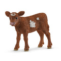 Schleich Texas Longhorn Calf – Realistic Farm Animal Toy Figurine for Kids Ages 3+