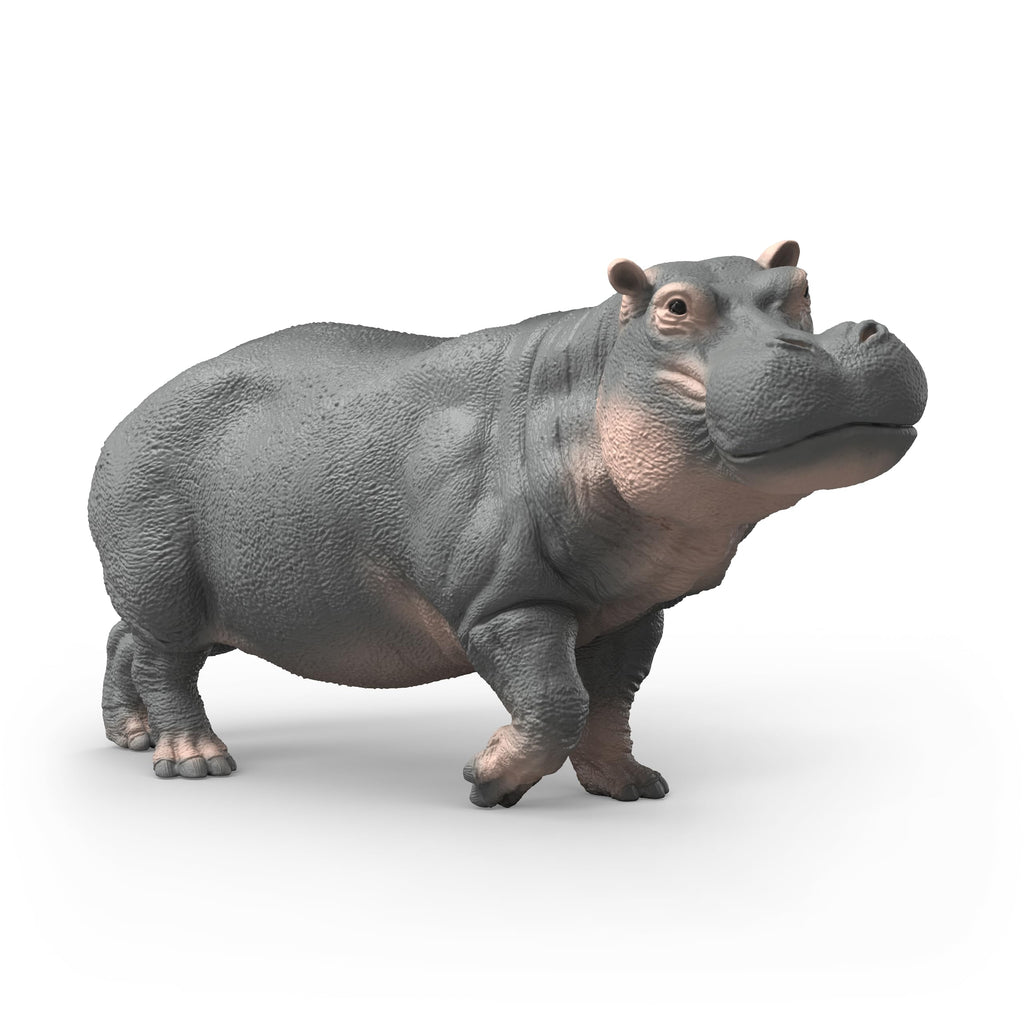 Schleich Wild Life Hippopotamus 14938 – Realistic African River Animal Figurine for Imaginative Play