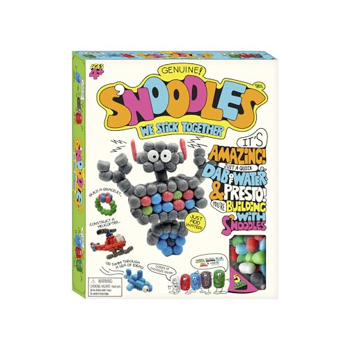 Schylling S'Noodles Creative Building Craft Kit – 210 Biodegradable Noodles, Ages 4+