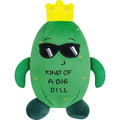 SEAOPOP Pickle Stuffed Animal Plush Toy – Cucumber Plush with Sunglasses and Yellow Corolla, 30 cm, Soft PP Cotton Fill, Funny Gift for Friends and Kids, Office Decor