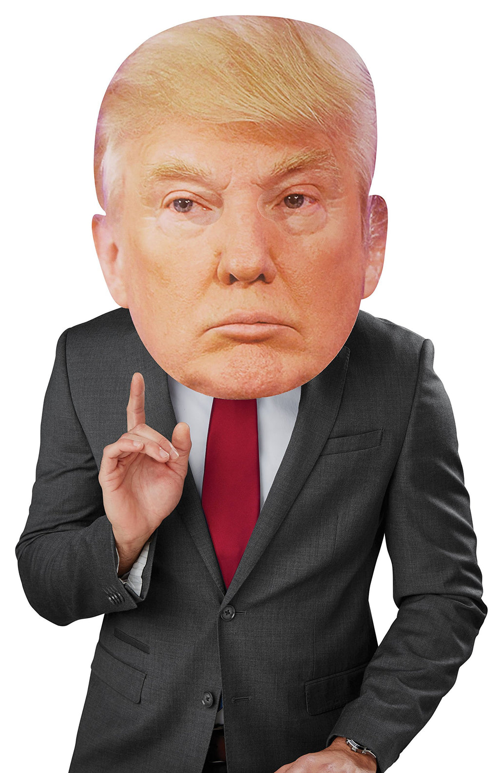 Seasons Bobble Hedz Trump Mask – 17-Inch Oversized Mask for Rallies, Parties, and Halloween