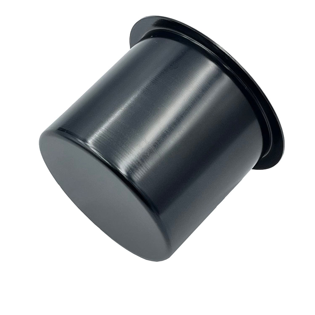 SEETOOOGAMES Jumbo Aluminum Drop-In Cup Holders (Pack of 2, Black)
