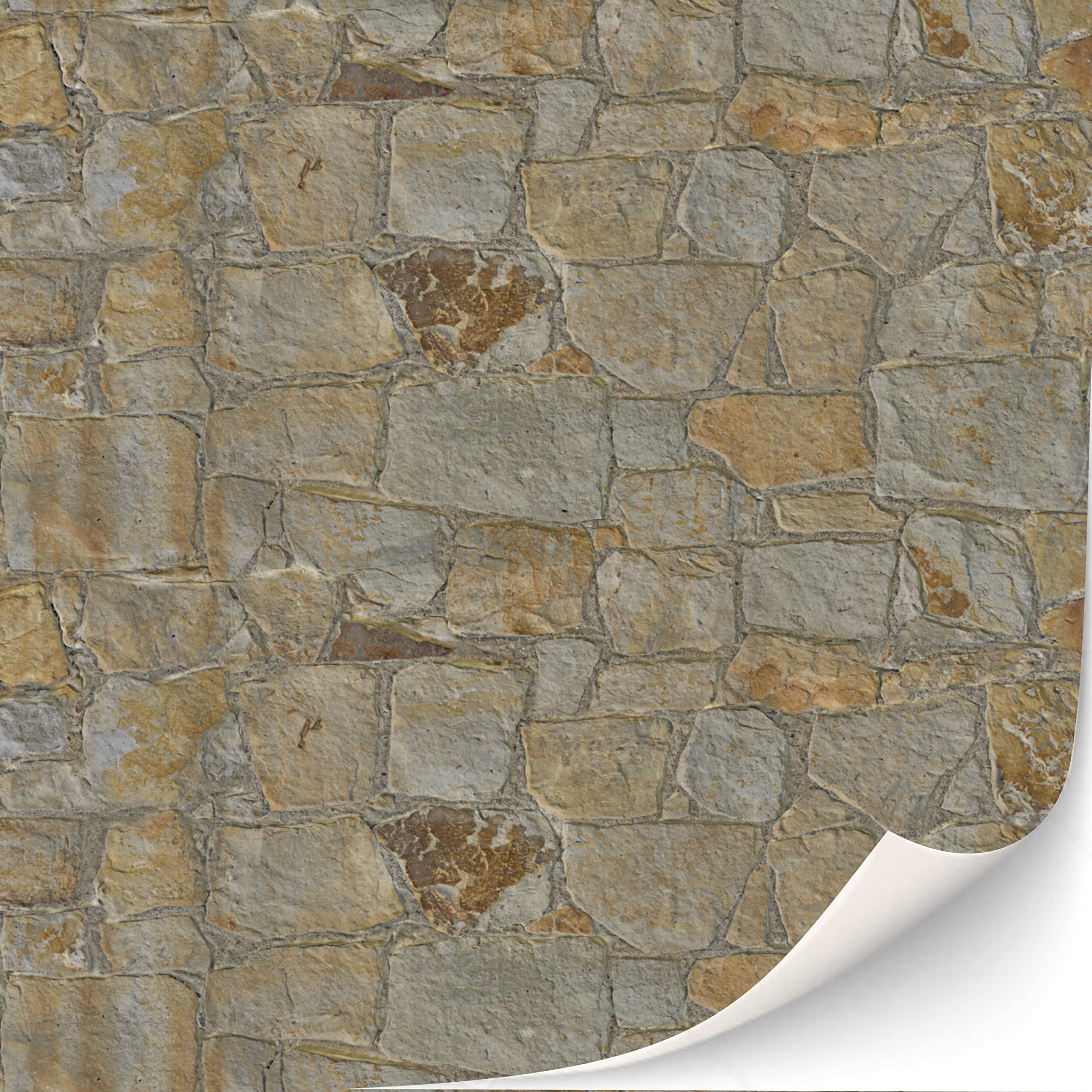 Self-Adhesive Terracotta Dollhouse Floor Tiles – 3 A4 Sheets for 1:12 Scale