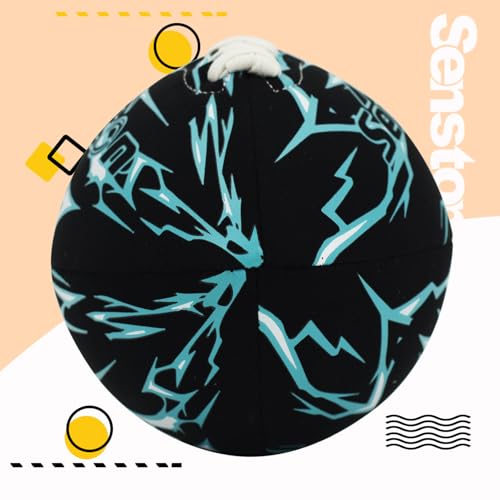 Senston 9.25" Waterproof Neoprene Pool Football – Includes Pump & Needle