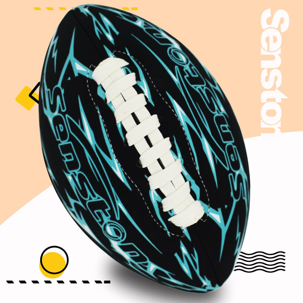 Senston 9.25" Waterproof Neoprene Pool Football – Includes Pump & Needle