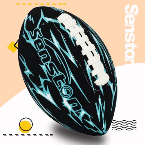 Senston 9.25" Waterproof Neoprene Pool Football – Includes Pump & Needle