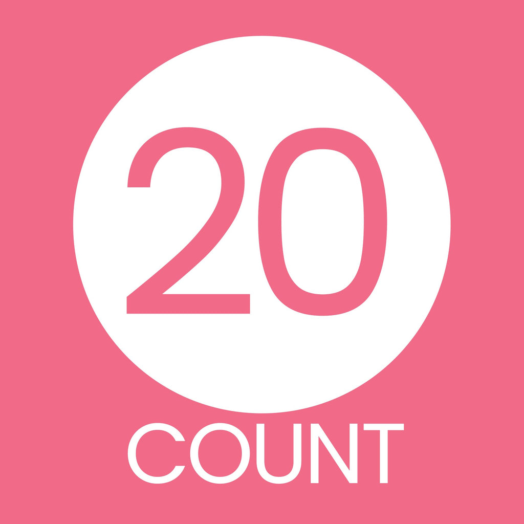 Set of 20 Pink & Gold Water Bottle Labels for 13th Birthday – Waterproof Vinyl Stickers by DISTINCTIVS