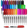 SFAIH 36 Colors Permanent Markers – Fine Point, Quick-Drying, Fade Resistant for Paper, Plastic, Wood