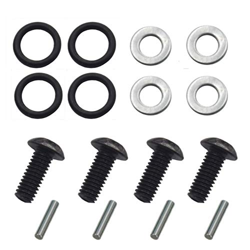 Share Goo 12mm Aluminum Wheel Hex Hub Adapters 30mm Extension for Traxxas Slash 4x4 Stampede (Blue)