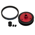 ShareGoo RC Car Belt Drive Gear Set – 3.2mm Upgrade for Axial SCX10 SCX10-II 90046 (Black)
