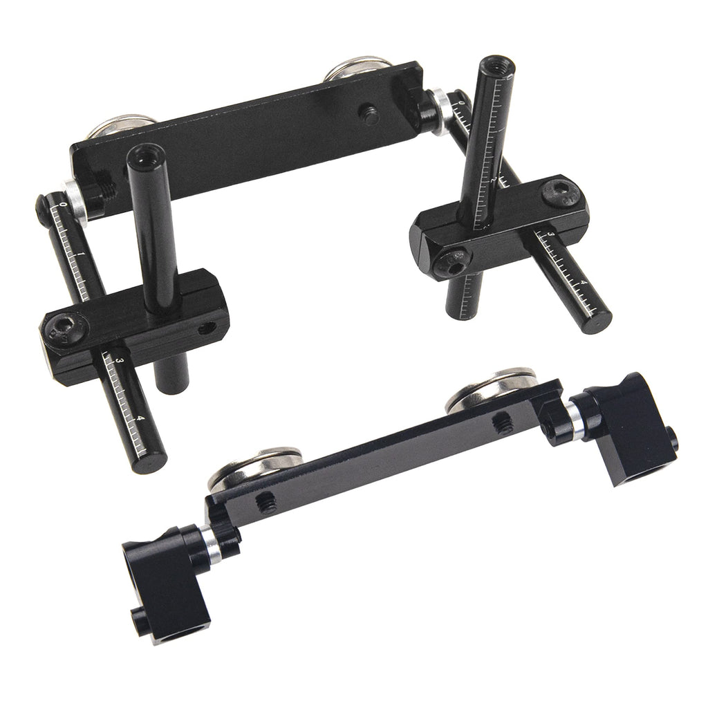 ShareGoo RC Magnetic Body Post Kit – Stealth Invisible Shell Mount for 1/10 Touring & Drift Cars (Black)