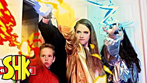 SHK HeroForce Power Rings Set – 3 Silicone Collectible Rings (Fire, Electricity, Light)