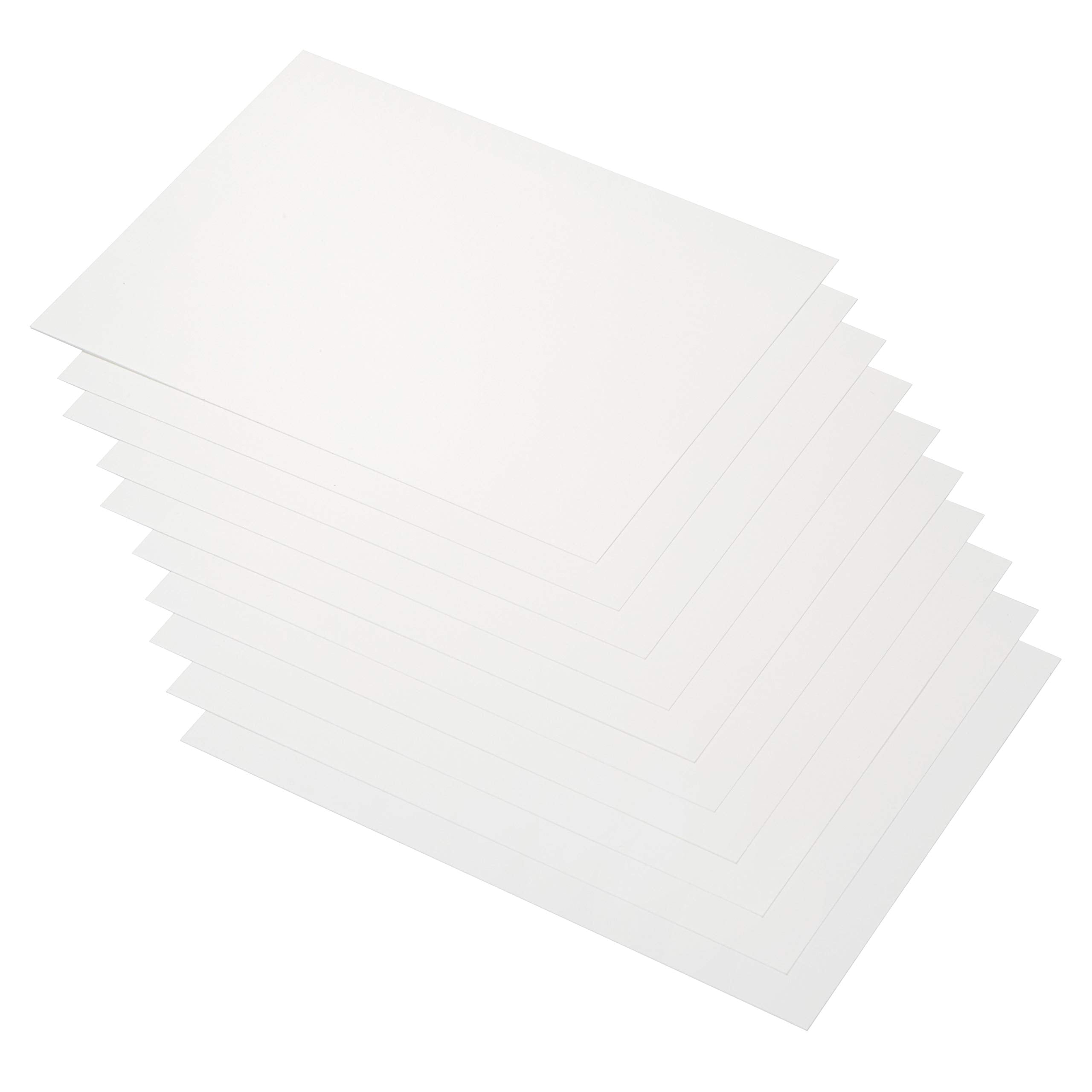 Shrinky Dinks Creative Pack - 10 Frosted White Sheets for DIY Shrink Plastic Crafts
