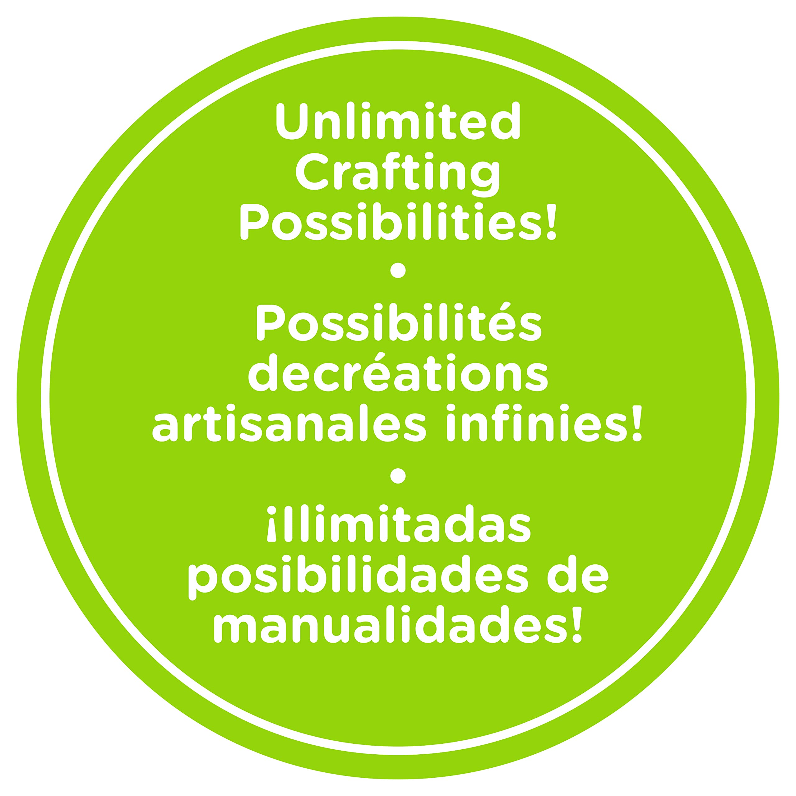 Shrinky Dinks Ruff n' Ready Creative Pack – 25 Frosted White Sheets for Shrinkable Crafts, Ages 5+