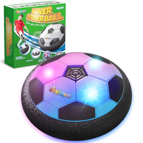 ShyLizard Hover Soccer Ball with LED Lights - Indoor & Outdoor Toy for Kids Ages 3-8