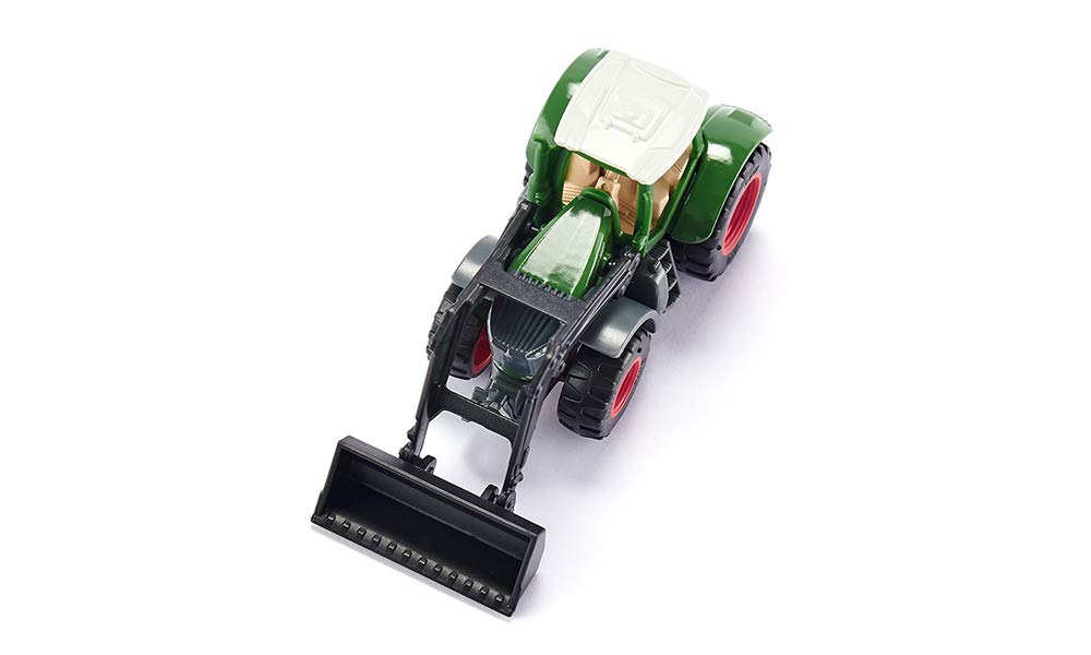 Siku 1393 Fendt 1050 Vario with Front Loader – Diecast Metal Toy Tractor with Movable Loader and Rubber Tires