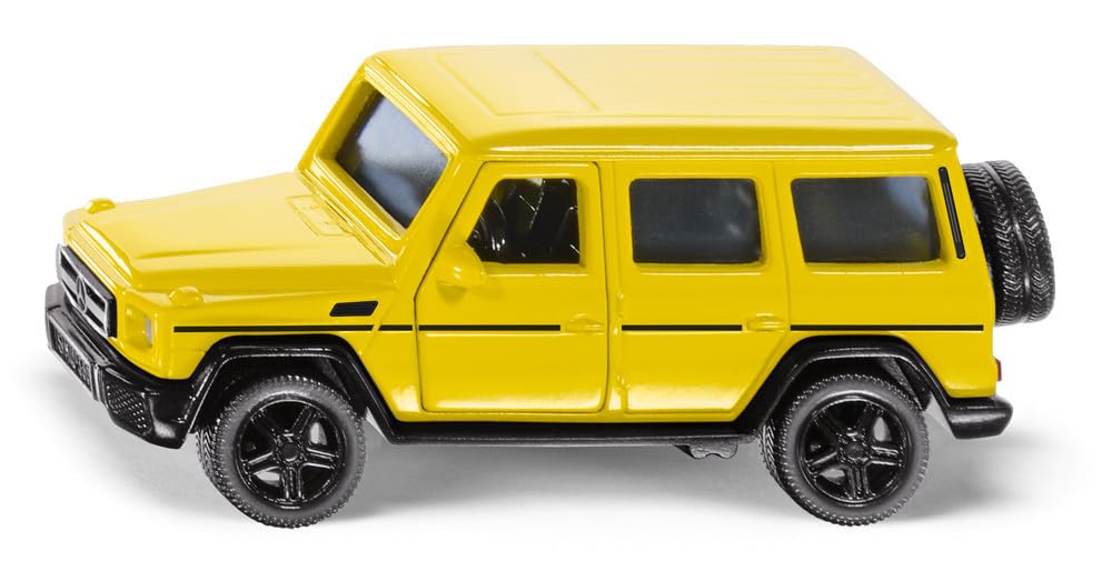 Siku 2350 Mercedes-AMG G65 1:50 Scale Die-Cast Toy Car – Yellow with Changeable Tyres