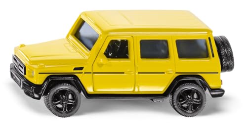 Siku 2350 Mercedes-AMG G65 1:50 Scale Die-Cast Toy Car – Yellow with Changeable Tyres