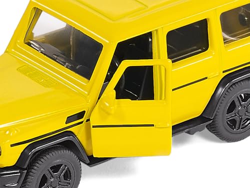 Siku 2350 Mercedes-AMG G65 1:50 Scale Die-Cast Toy Car – Yellow with Changeable Tyres