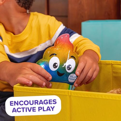 Silly Poopy's Hide & Seek – Talking, Singing, Rainbow Hide-and-Seek Toy for Toddlers Ages 3+