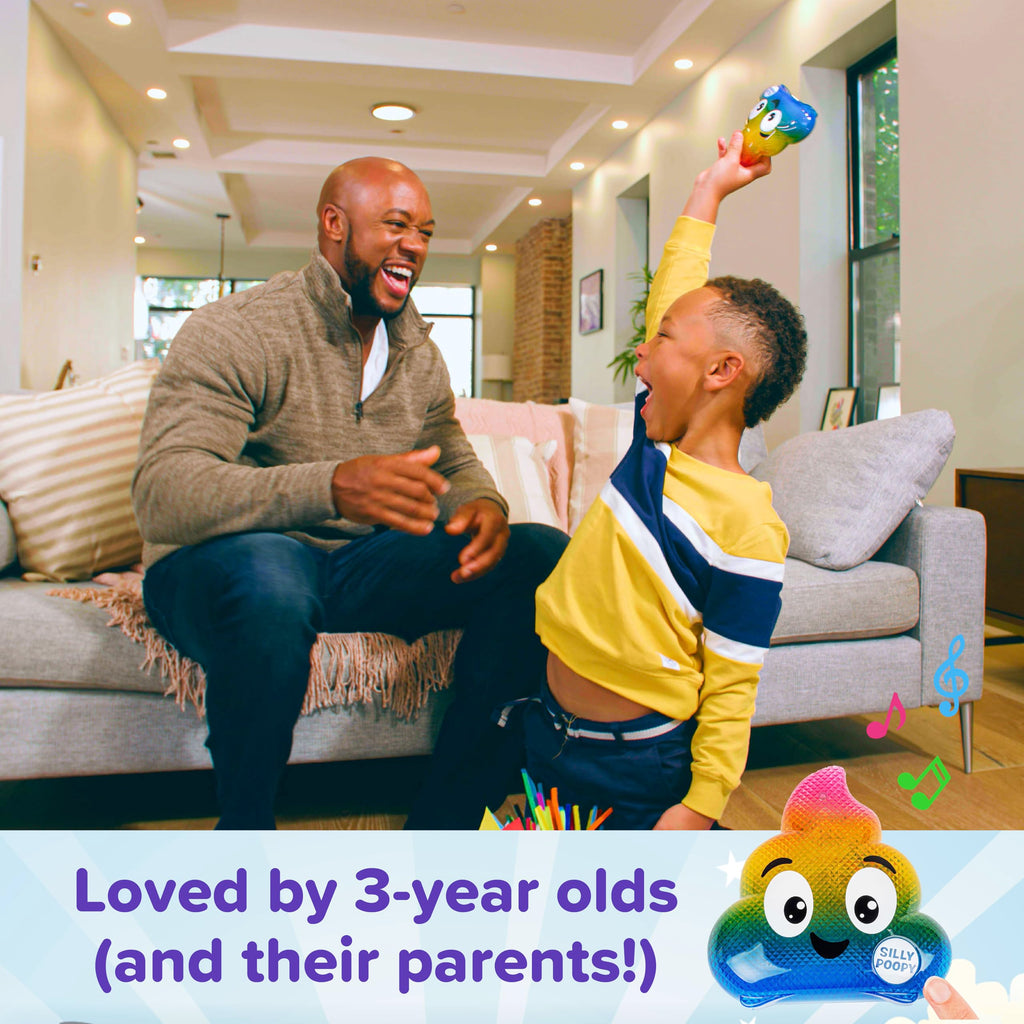 Silly Poopy's Hide & Seek – Talking, Singing, Rainbow Hide-and-Seek Toy for Toddlers Ages 3+