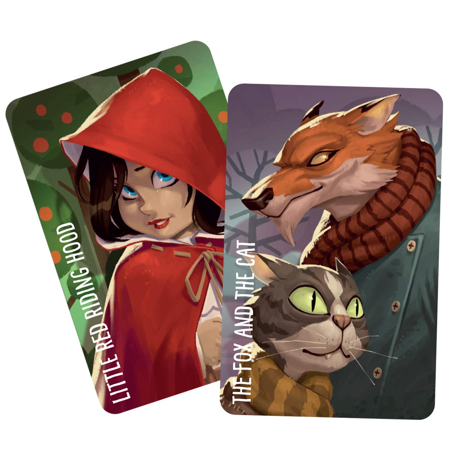 Similo Fables: Cooperative Deduction Card Game for Families – Guess the Secret Fairy Tale Character