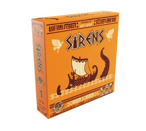 Sirens Greek Mythology Card Drafting Game – Tiny Series, 1-2 Players Ages 12+
