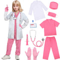 SIZGAROOT Doctor Costume for Kids with Lab Coat – Halloween Dress-Up