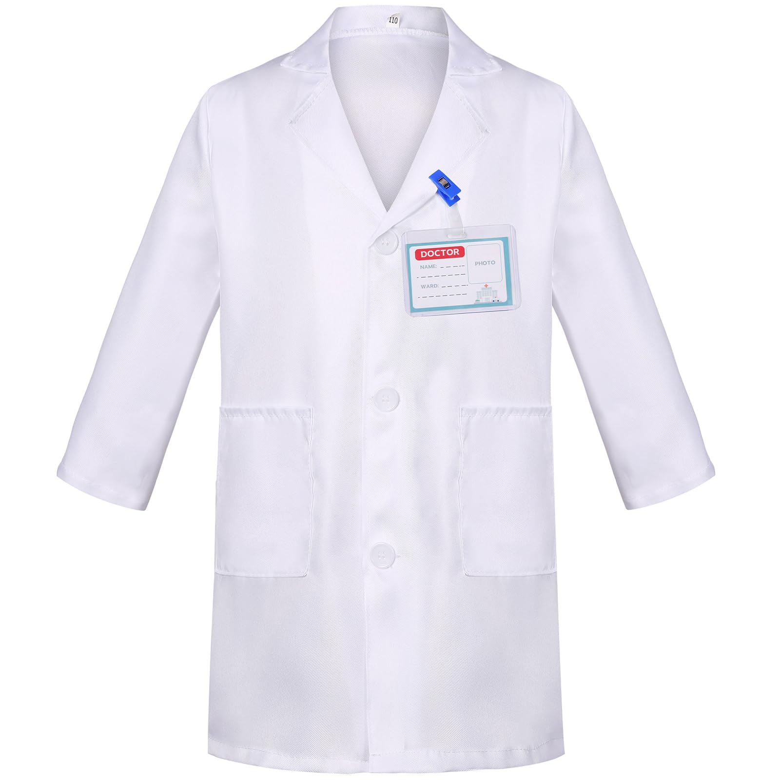 SIZGAROOT Doctor Costume for Kids with Lab Coat – Halloween Dress-Up