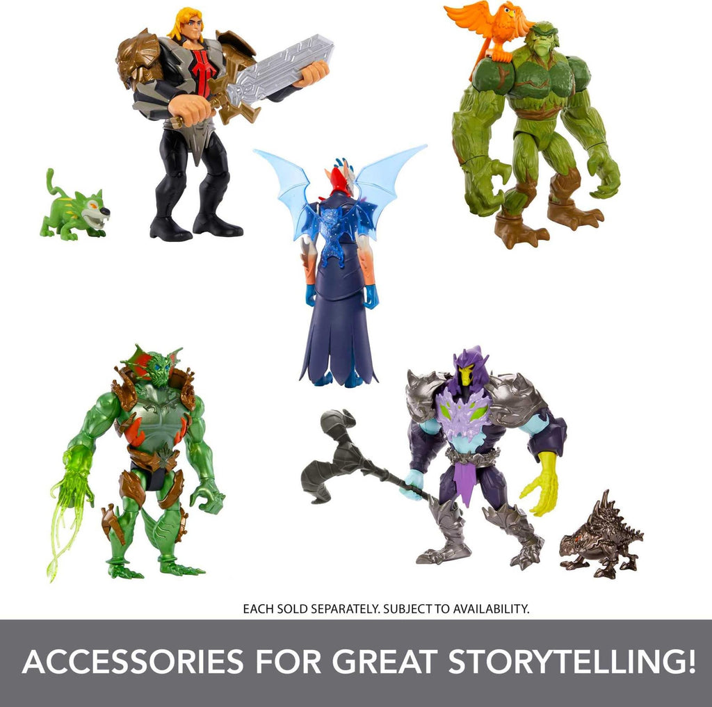 Skeletor Savage Eternia MOTU Action Figure - 5.5 Inch Collectible with Accessories