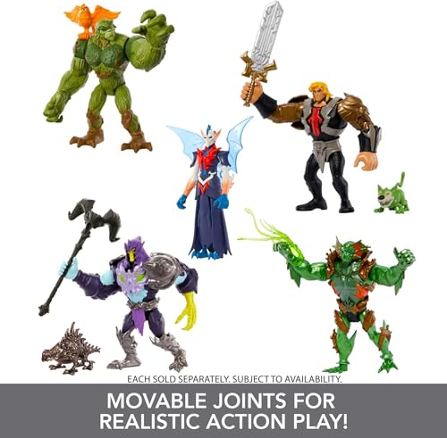 Skeletor Savage Eternia MOTU Action Figure - 5.5 Inch Collectible with Accessories