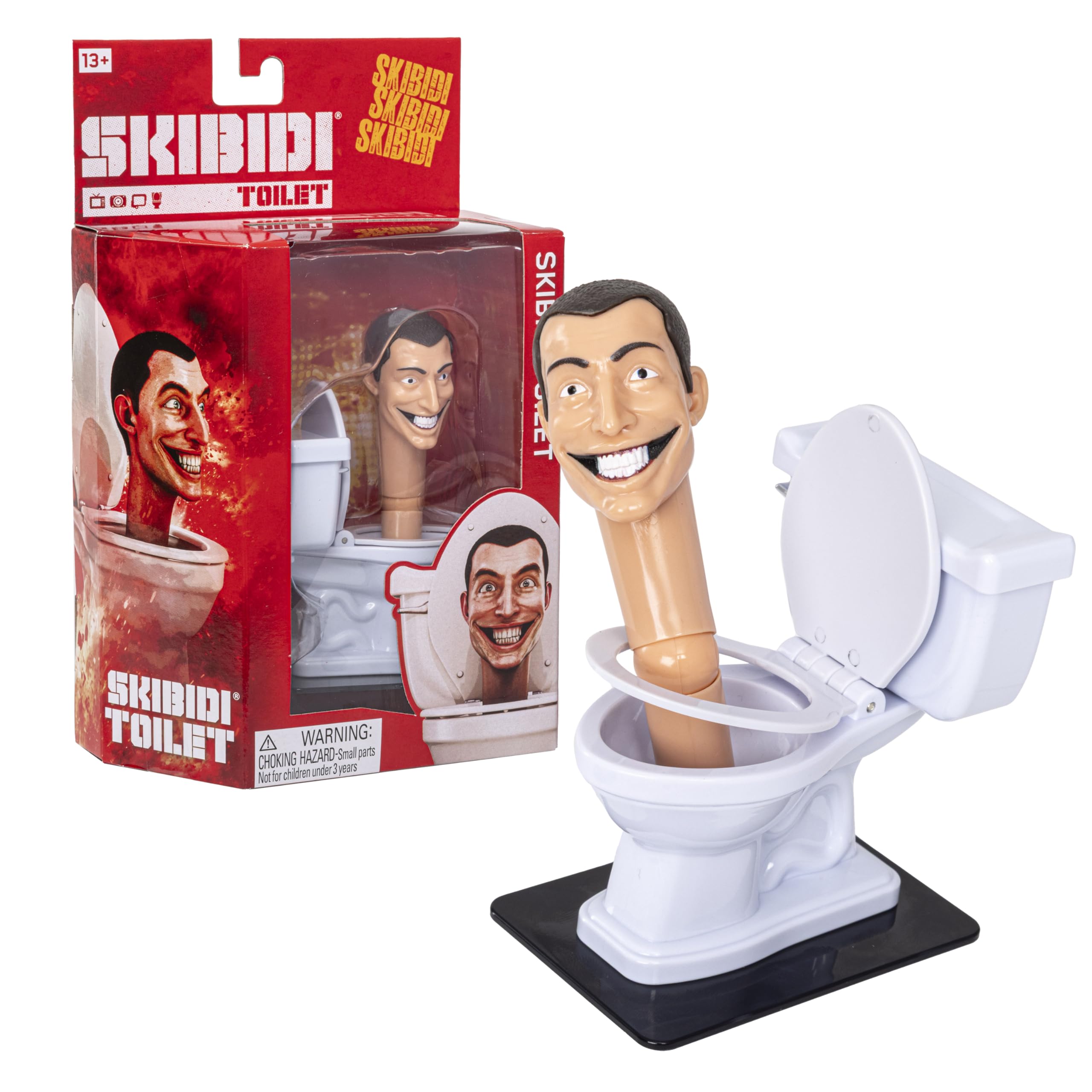 SKIBIDI Toilet Deluxe Figure - Series 2, 6" Collectible Action Figure with 22 Points of Articulation