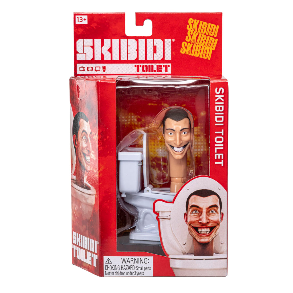 SKIBIDI Toilet Deluxe Figure - Series 2, 6" Collectible Action Figure with 22 Points of Articulation