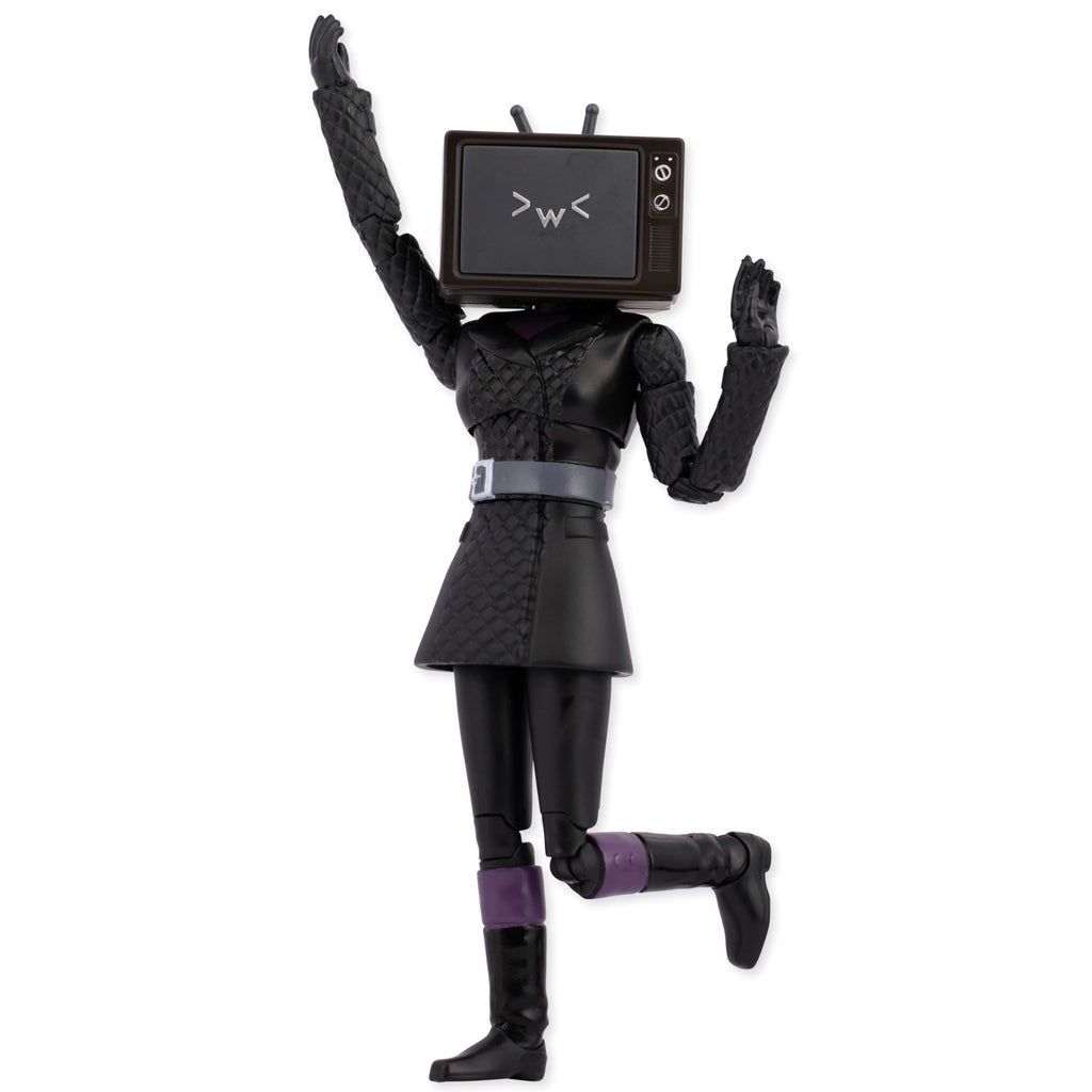 SKIBIDI Toilet Deluxe TV Woman Figure 6 Inch – Official Collectible with 22 Points of Articulation